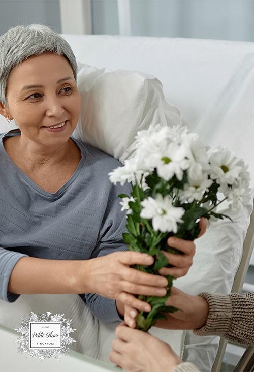 A Flowers for Hospital Patient